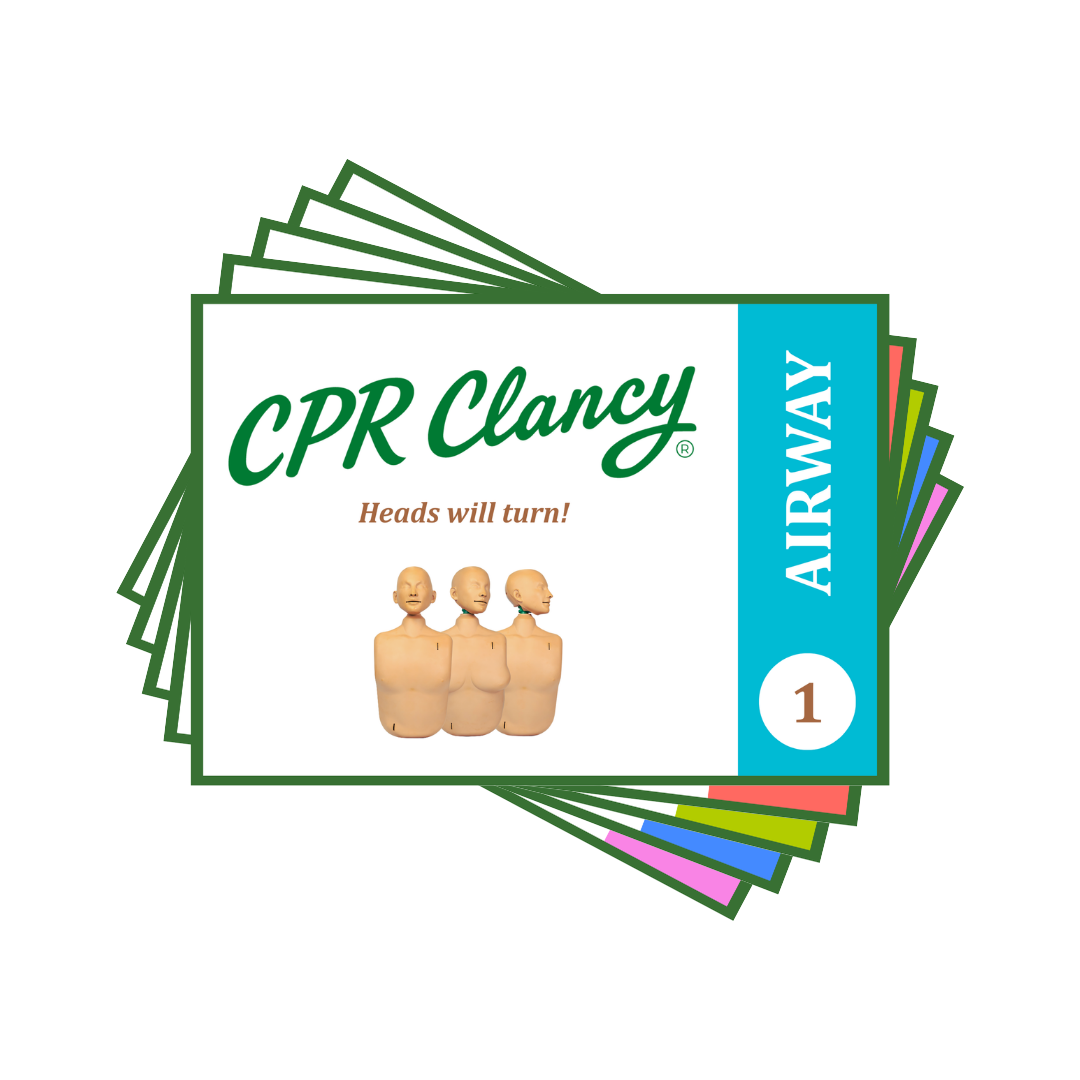 CPR Clancy™ Training Cards