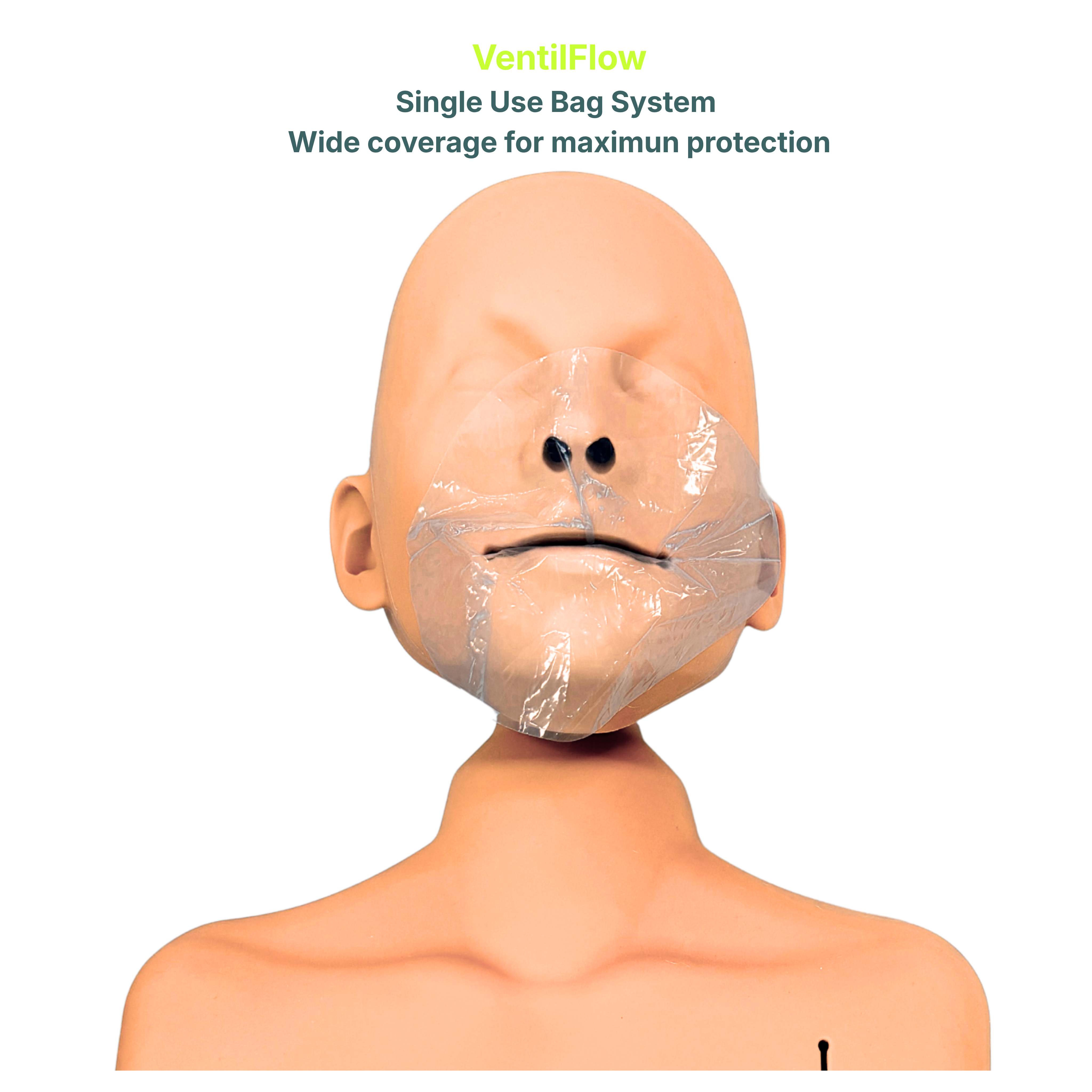 CPR CLANCY - VentilFlow™ (100) Single-Use Airway Bags