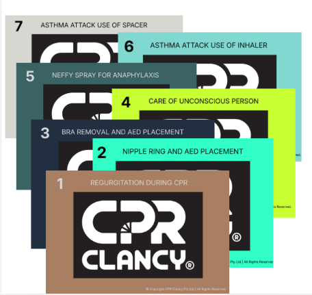 CPR CLANCY - Scenario Cards 21 pack