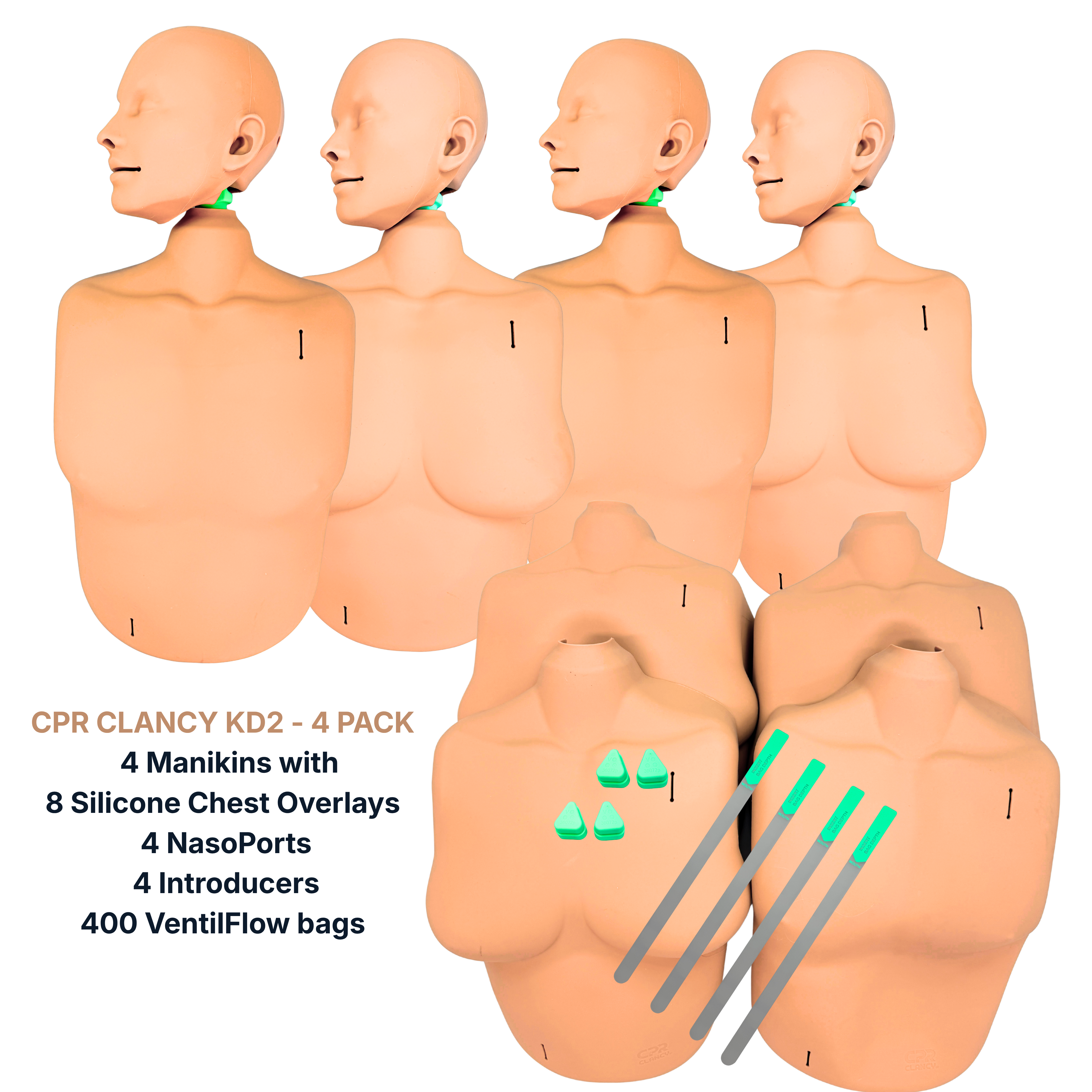 CPR CLANCY KD2 - 4 PACK Training Bundle