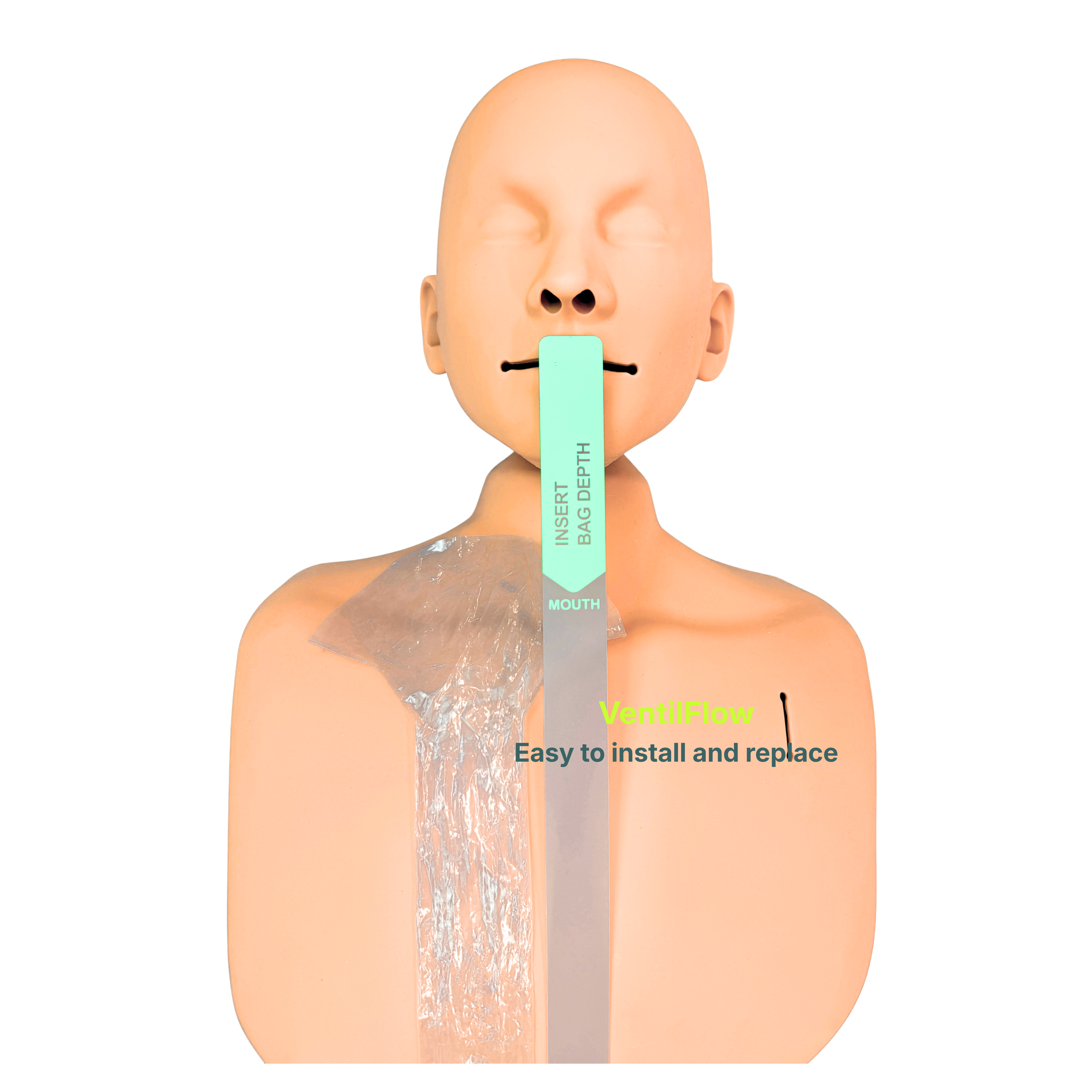 CPR CLANCY - VentilFlow™ (100) Single-Use Airway Bags