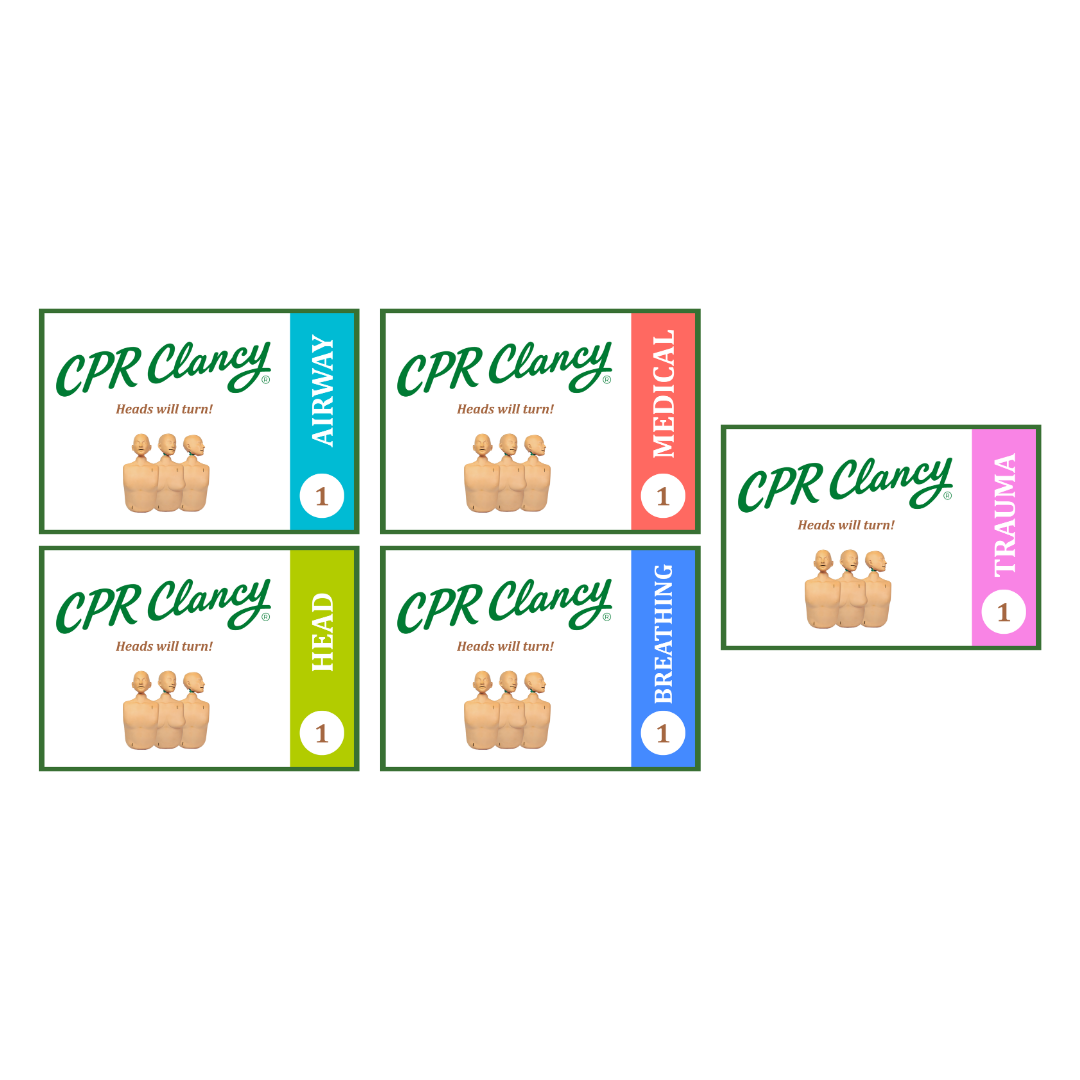 CPR Clancy™ Training Cards