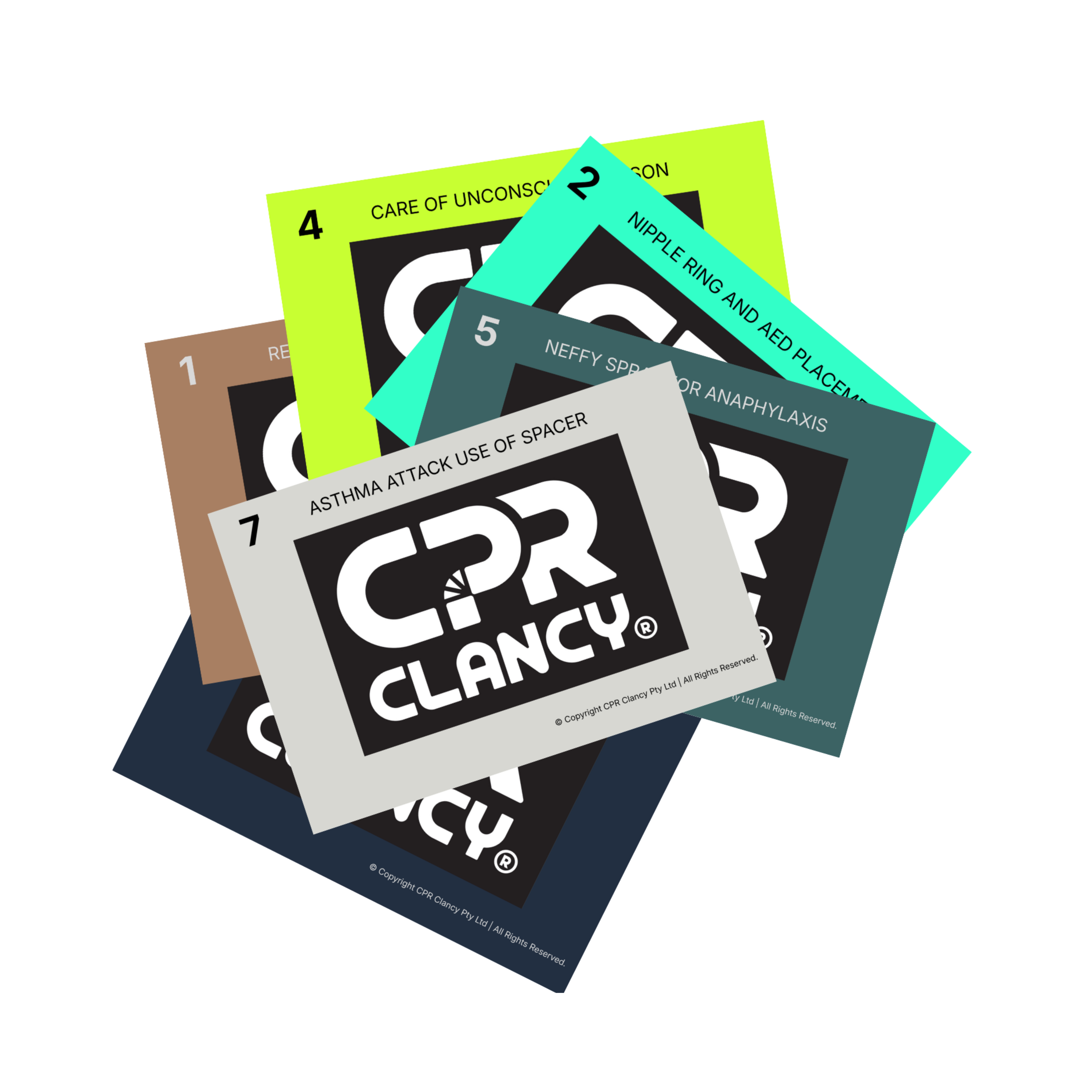 CPR CLANCY - Scenario Cards 21 pack